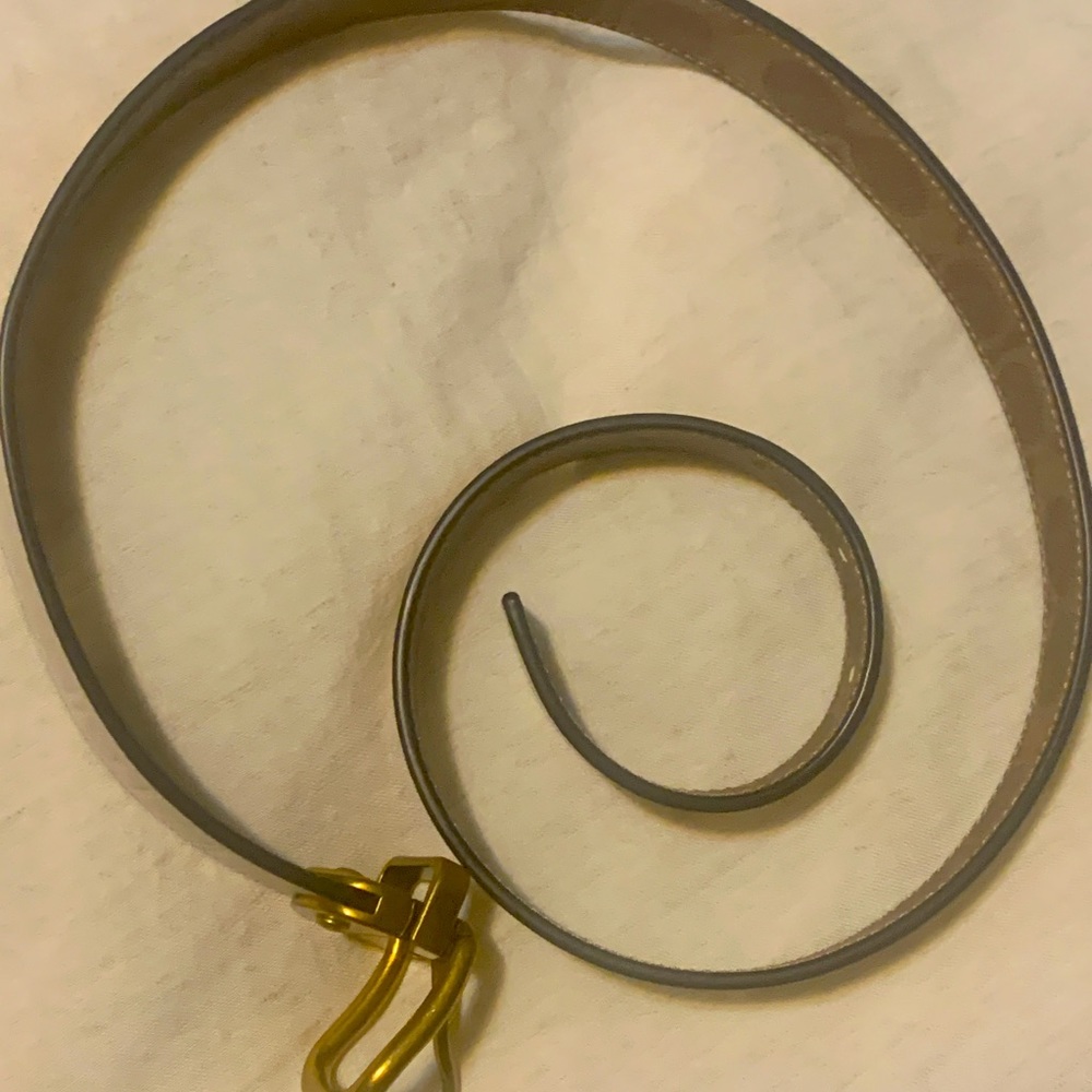 Coach reversible belt